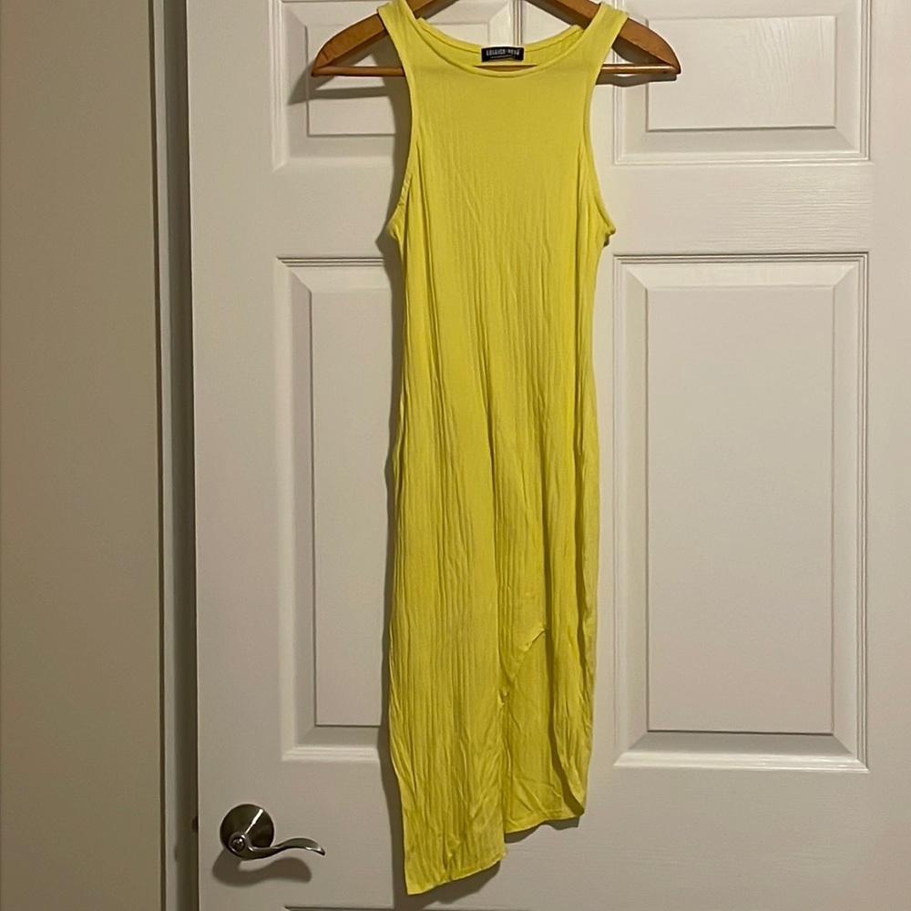 Fashion Nova bodycon slit dress